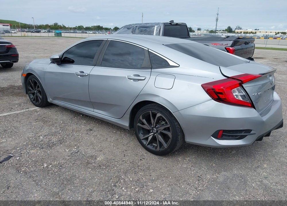 2020 HONDA CIVIC VIN: 2HGFC2F80LH503958