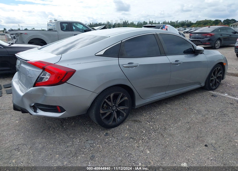 2020 HONDA CIVIC VIN: 2HGFC2F80LH503958