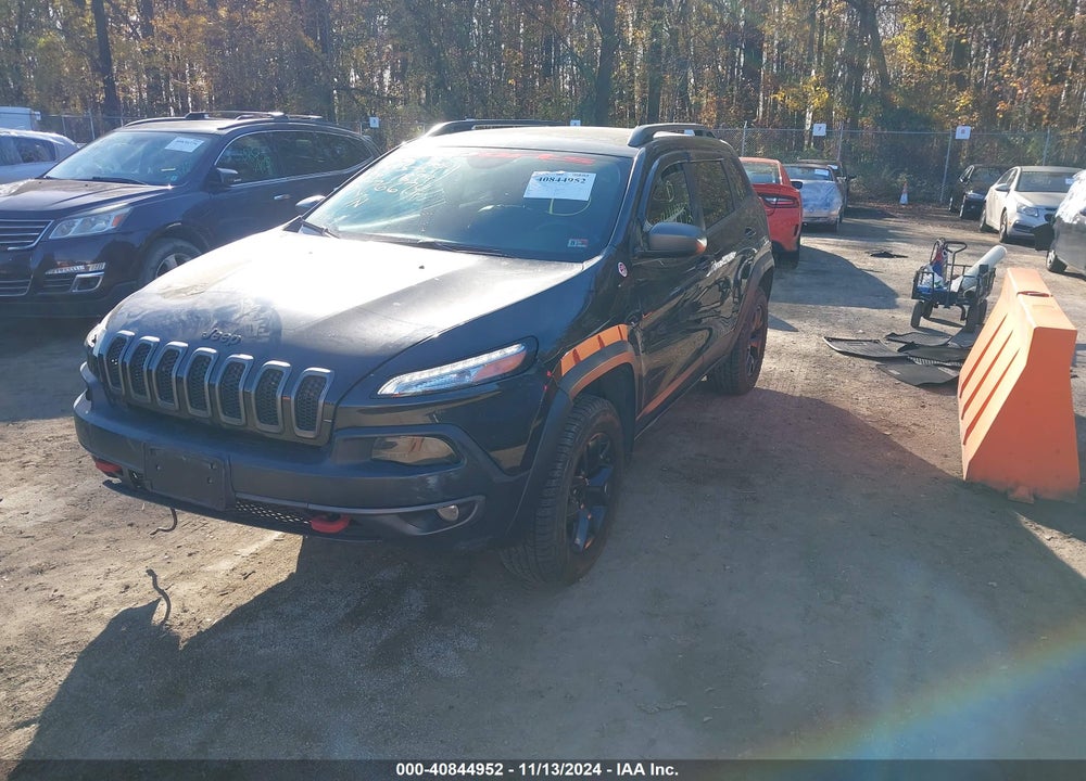 2015 JEEP CHEROKEE TRAILHAWK VIN: 1C4PJMBS5FW576674