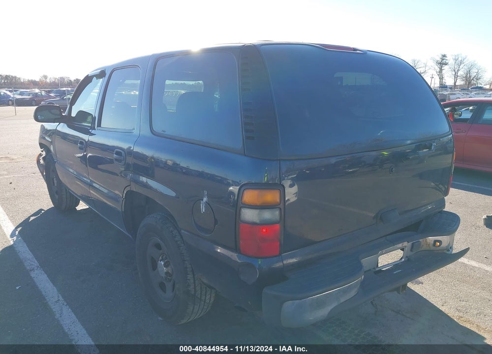 2005 CHEVROLET TAHOE POLICE VIN: 1GNEC13ZX5R218888