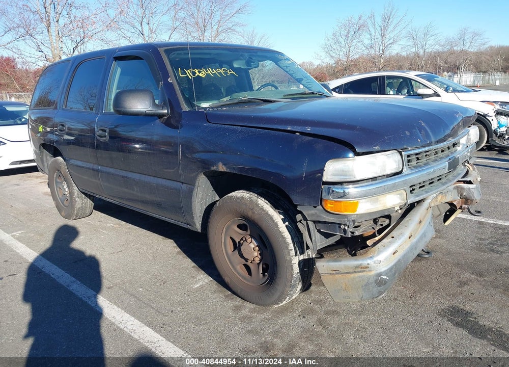 2005 CHEVROLET TAHOE POLICE VIN: 1GNEC13ZX5R218888