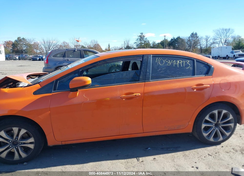 2014 HONDA CIVIC SI VIN: 2HGFB6E57EH703613