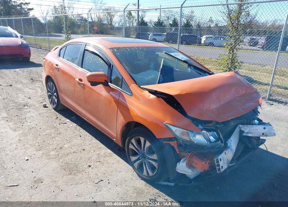 2014 HONDA CIVIC SI VIN: 2HGFB6E57EH703613