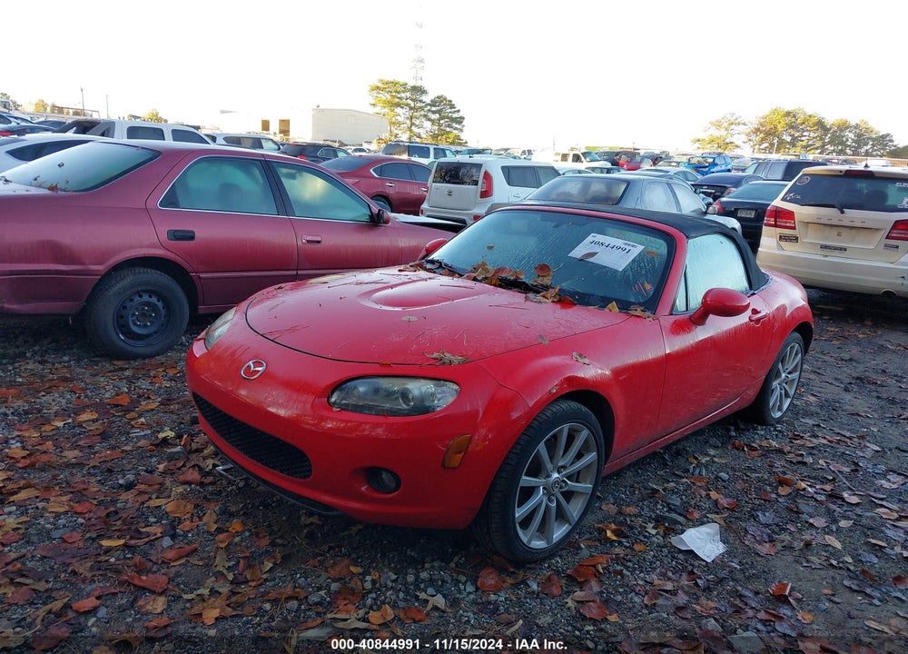 2008 MAZDA MX-5 GRAND TOURING VIN: JM1NC25F380139329