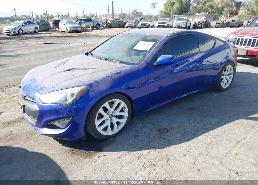 2013 HYUNDAI GENESIS 2.0T VIN: KMHHT6KD5DU082556