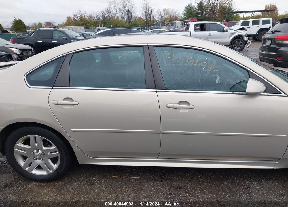2011 CHEVROLET IMPALA LT VIN: 2G1WB5EK9B1320350
