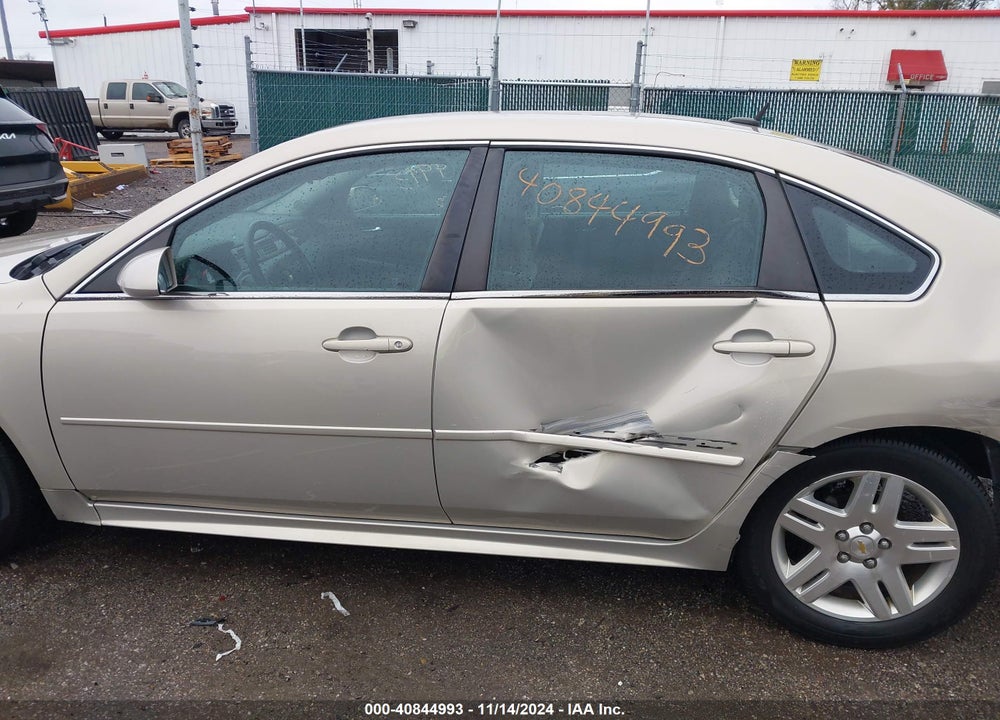 2011 CHEVROLET IMPALA LT VIN: 2G1WB5EK9B1320350