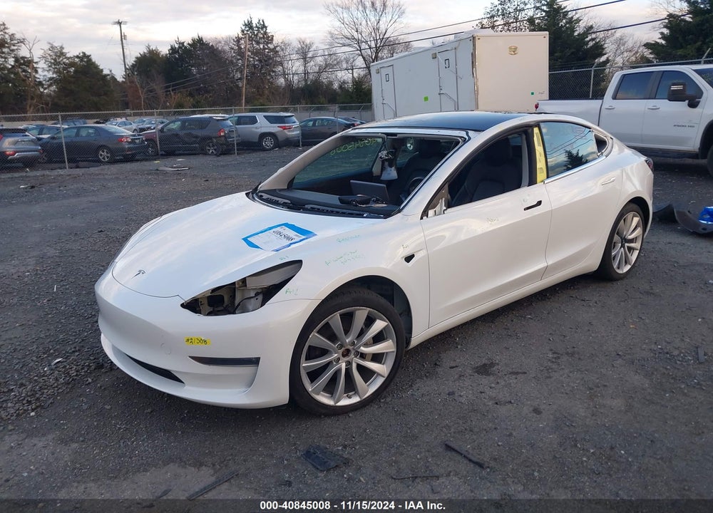 2019 TESLA MODEL 3 LONG RANGE/PERFORMANCE VIN: 5YJ3E1EB6KF211660