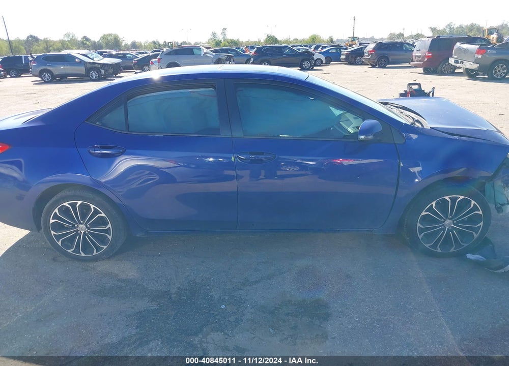 2015 TOYOTA COROLLA S PREMIUM VIN: 5YFBURHE5FP350191
