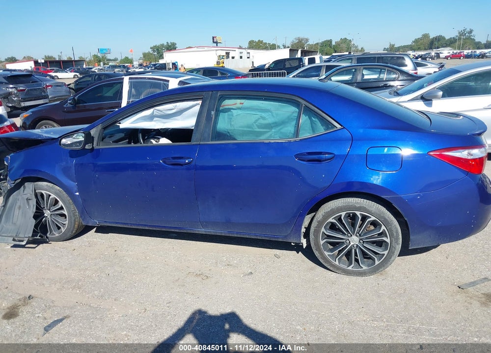 2015 TOYOTA COROLLA S PREMIUM VIN: 5YFBURHE5FP350191