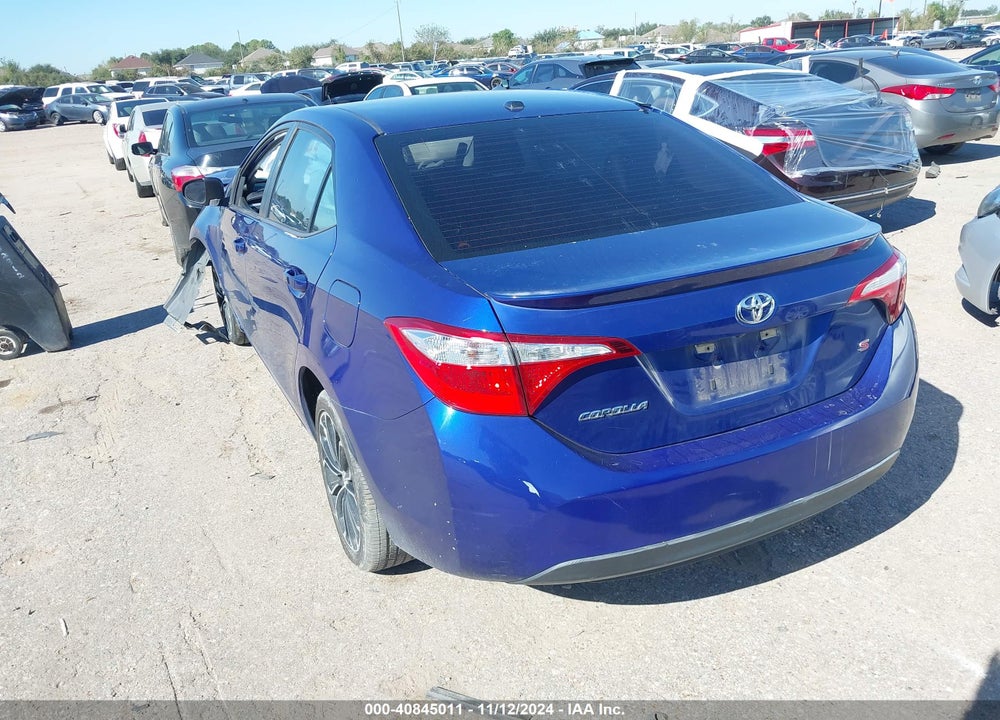 2015 TOYOTA COROLLA S PREMIUM VIN: 5YFBURHE5FP350191