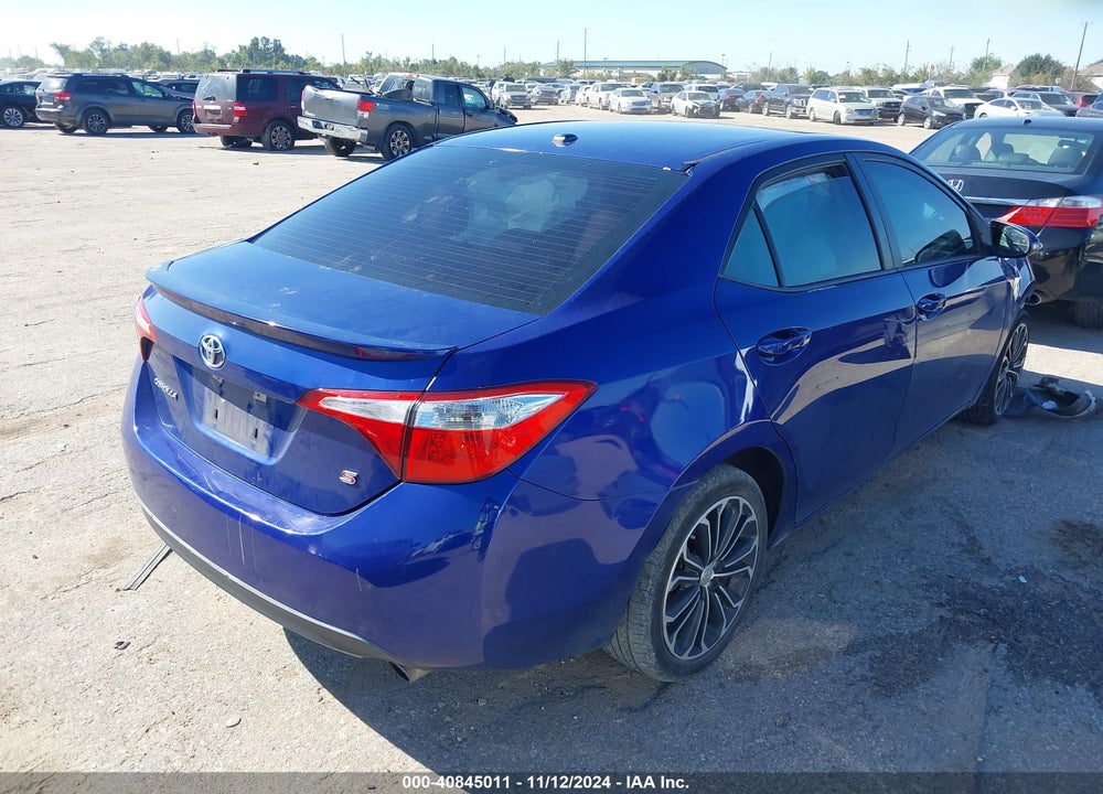 2015 TOYOTA COROLLA S PREMIUM VIN: 5YFBURHE5FP350191