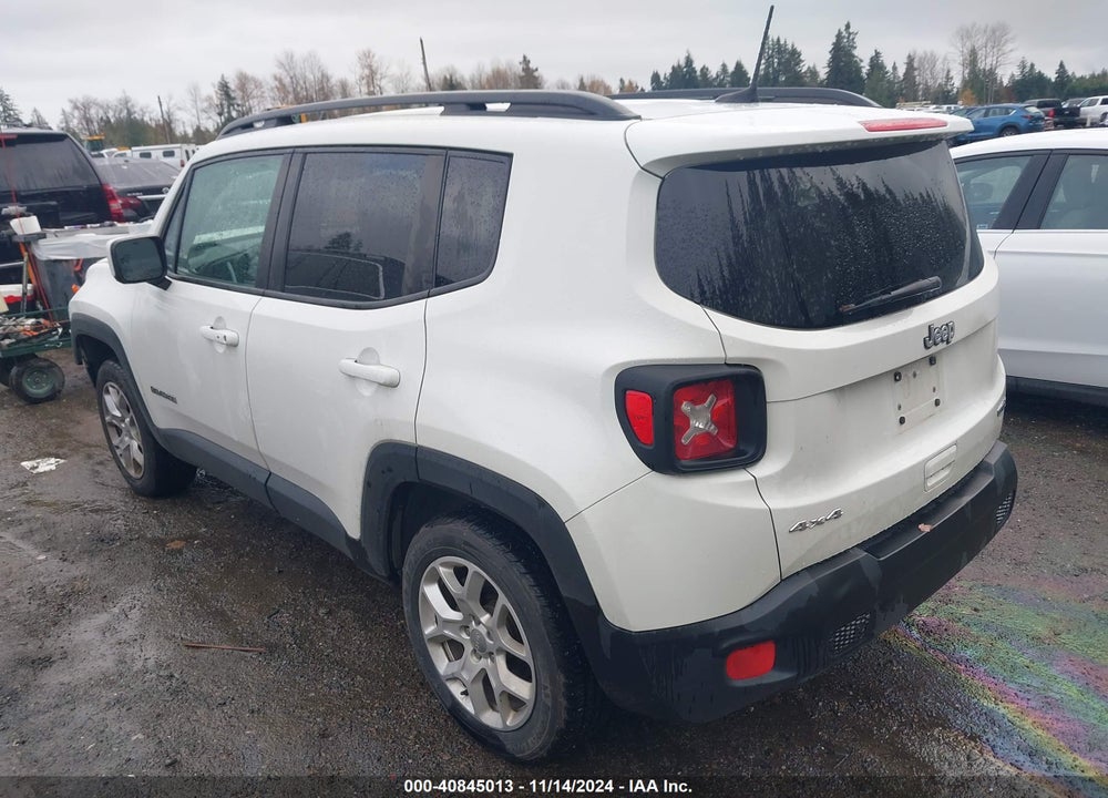 2018 JEEP RENEGADE LATITUDE 4X4 VIN: ZACCJBBB3JPH64036