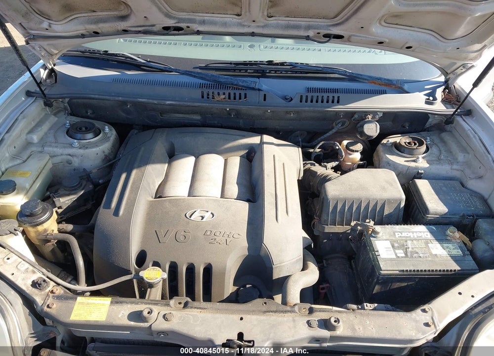 2004 HYUNDAI SANTA FE GLS VIN: KM8SC73D64U608090