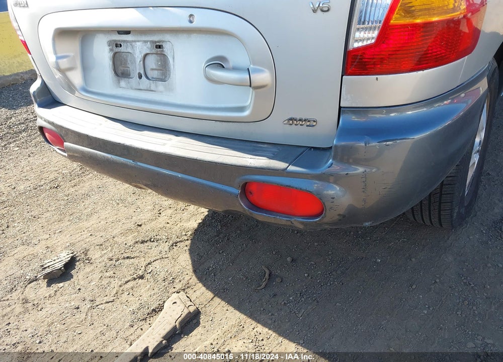 2004 HYUNDAI SANTA FE GLS VIN: KM8SC73D64U608090