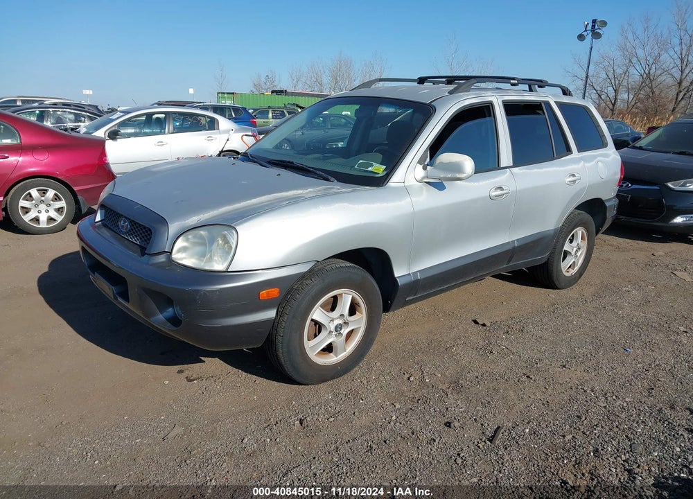 2004 HYUNDAI SANTA FE GLS VIN: KM8SC73D64U608090