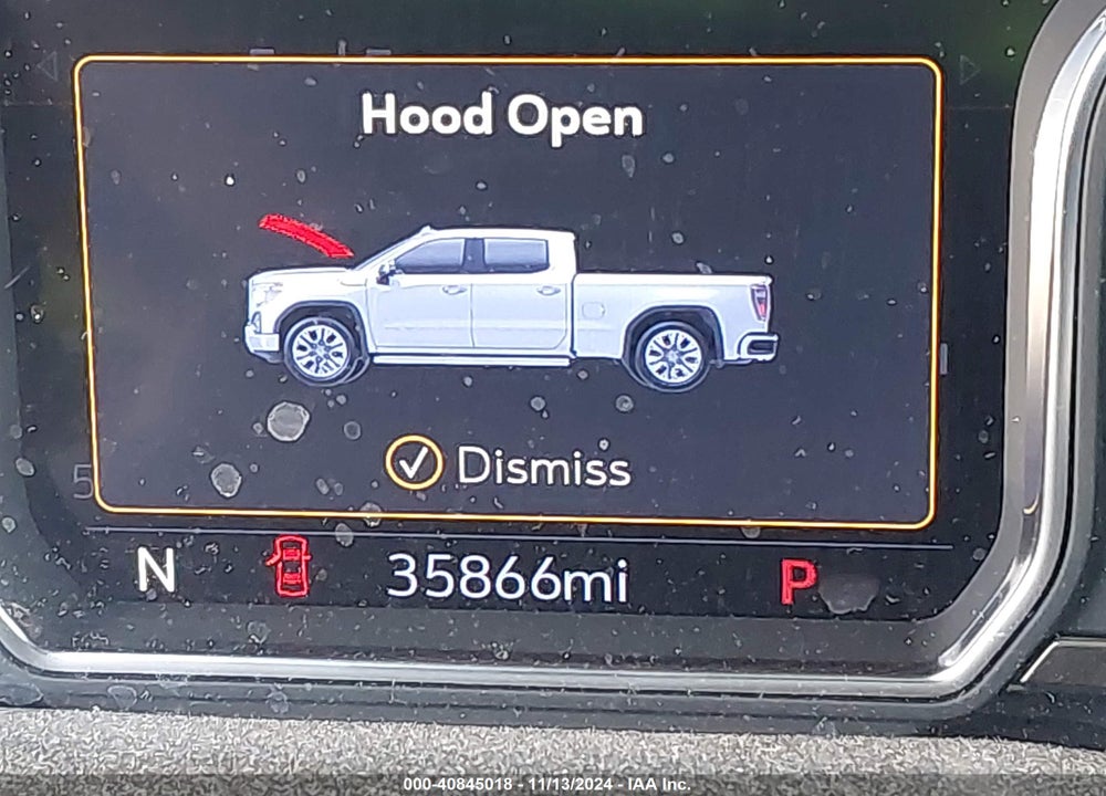 2020 GMC SIERRA 1500 4WD STANDARD BOX DENALI VIN: 1GTU9FEL3LZ127631