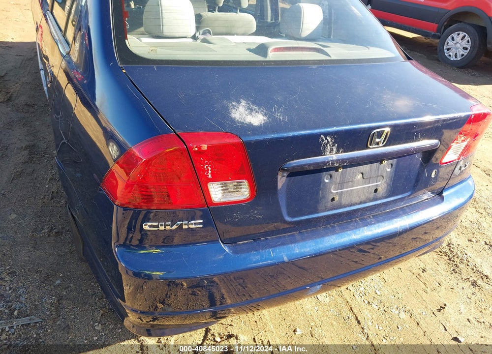 2005 HONDA CIVIC LX VIN: 2HGES16545H517363