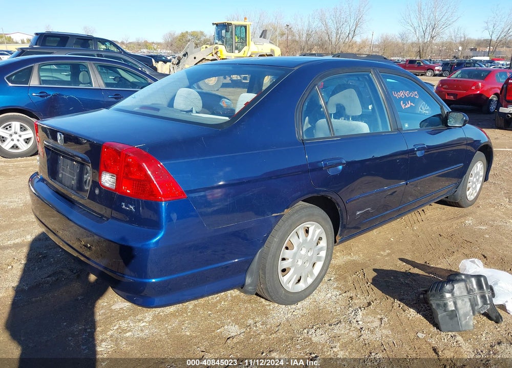 2005 HONDA CIVIC LX VIN: 2HGES16545H517363