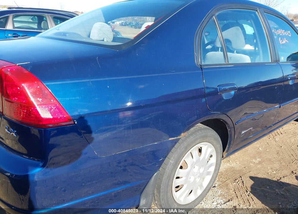 2005 HONDA CIVIC LX VIN: 2HGES16545H517363