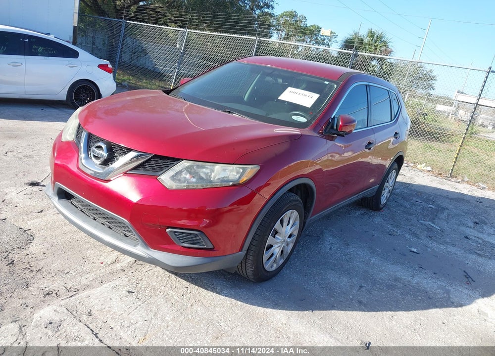 2016 NISSAN ROGUE S VIN: 5N1AT2MT4GC897808