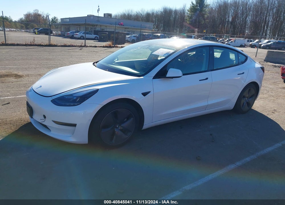 2021 TESLA MODEL 3 VIN: 5YJ3E1EA7MF991548