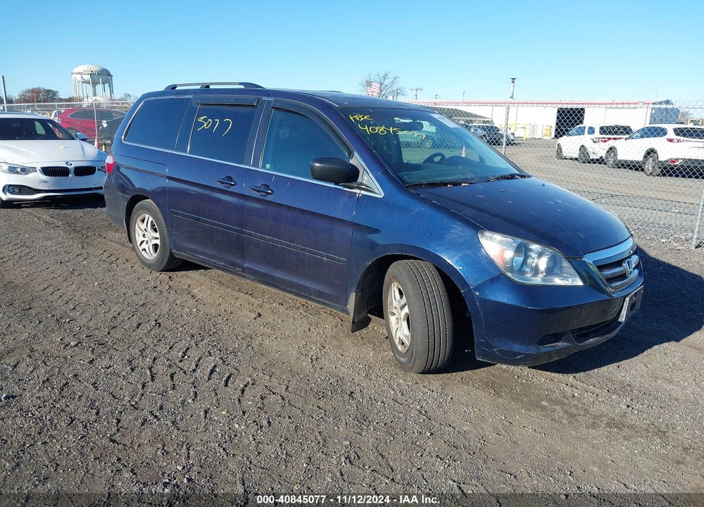 2006 HONDA ODYSSEY EX-L VIN: 5FNRL38746B073111
