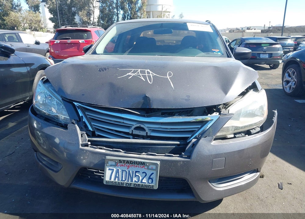 2013 NISSAN SENTRA SV VIN: 3N1AB7APXDL702762