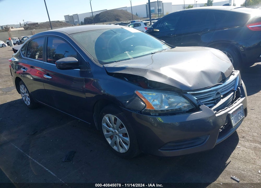 2013 NISSAN SENTRA SV VIN: 3N1AB7APXDL702762