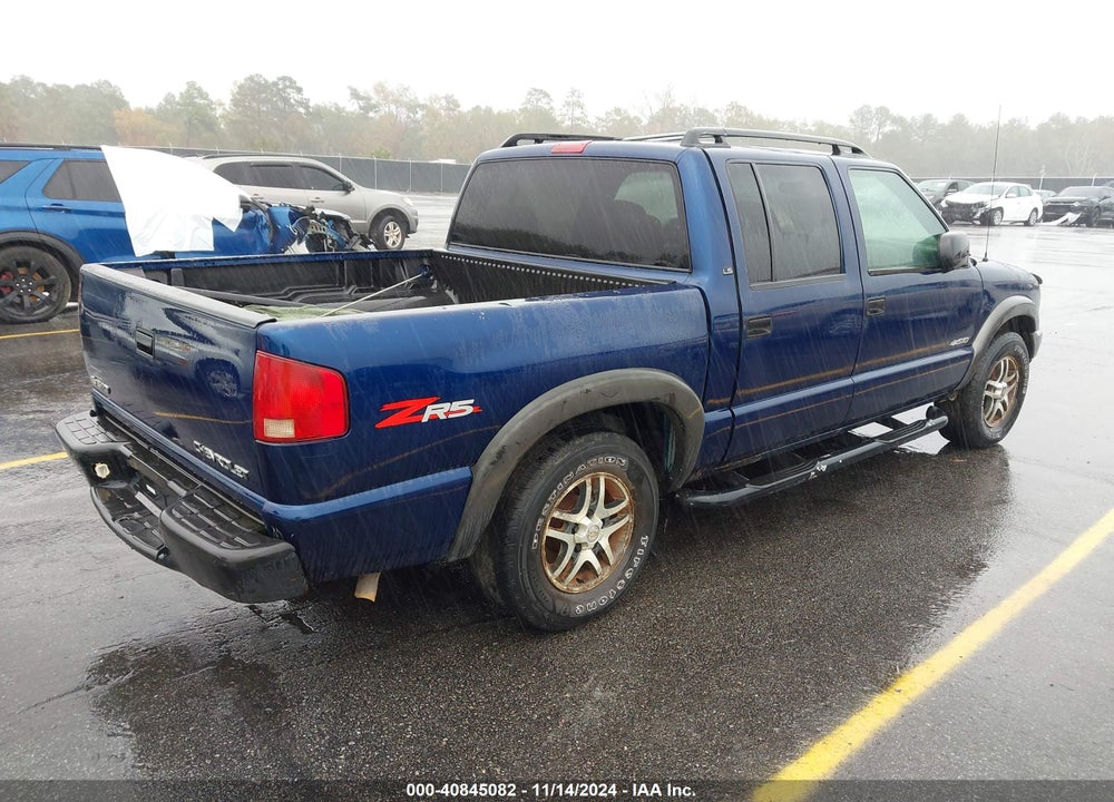 2004 CHEVROLET S-10 LS VIN: 1GCDT13X44K108736