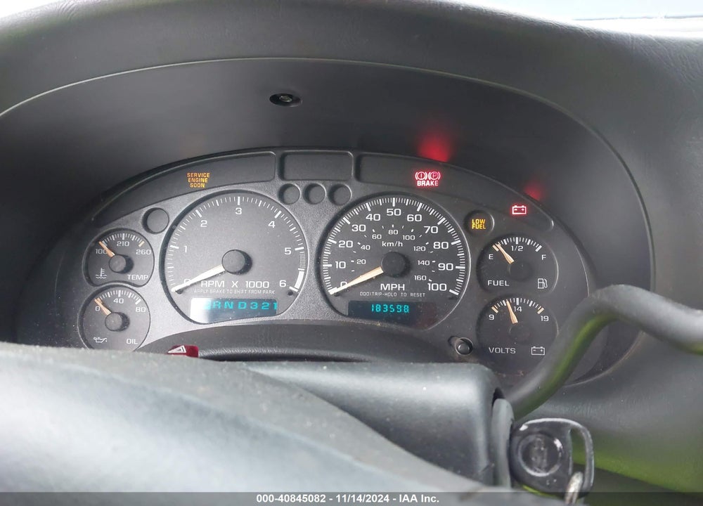 2004 CHEVROLET S-10 LS VIN: 1GCDT13X44K108736