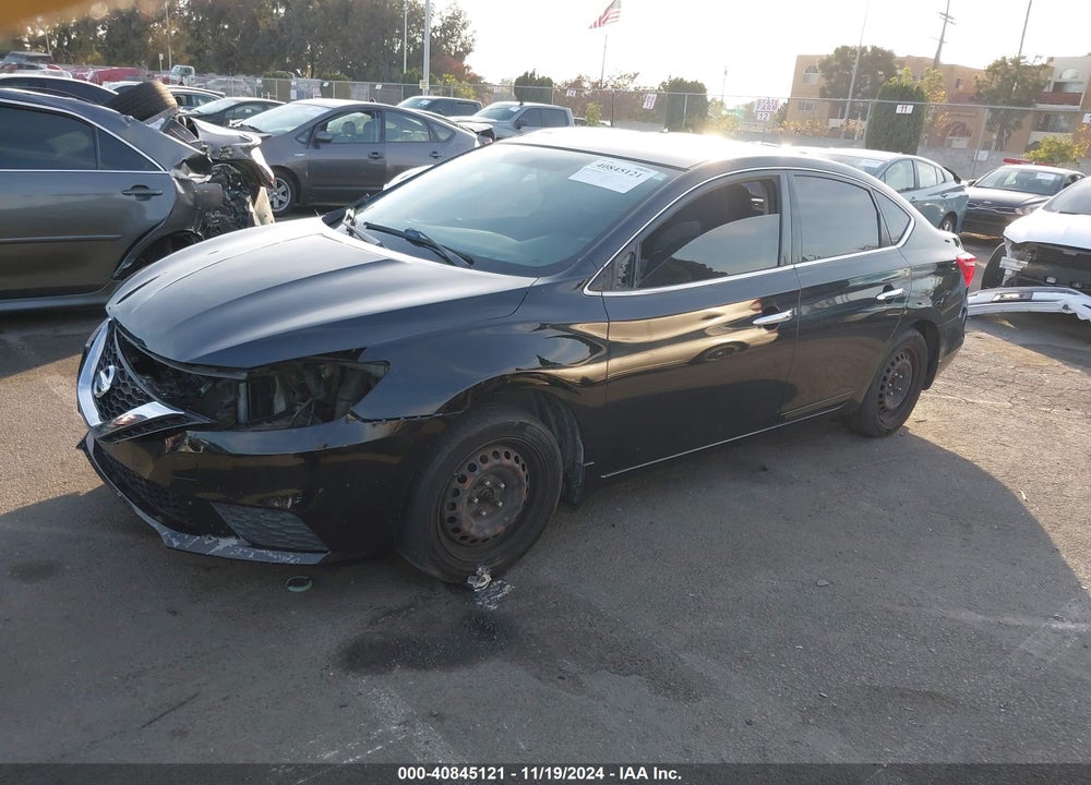 2016 NISSAN SENTRA SV VIN: 3N1AB7APXGY277423