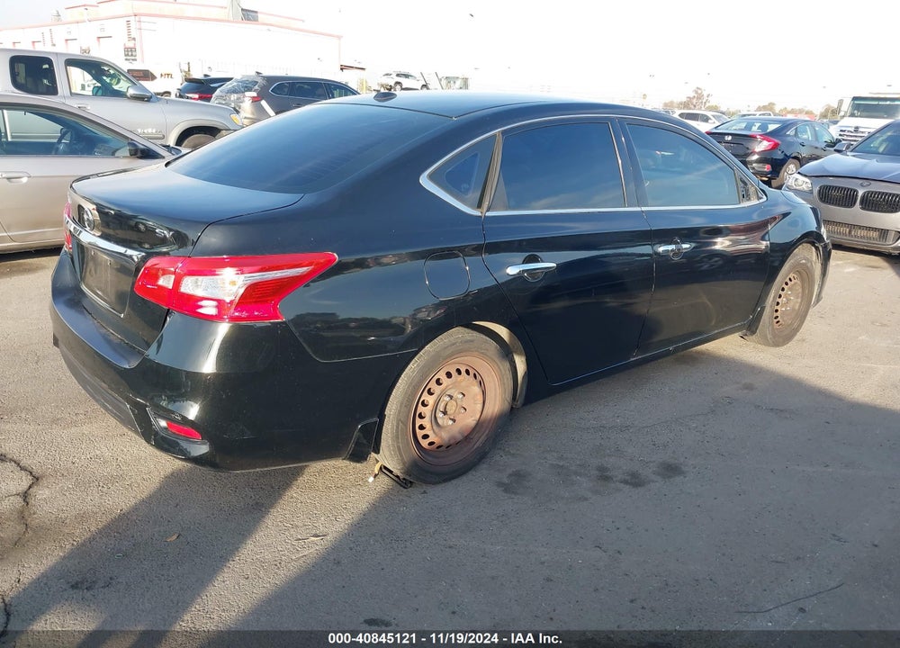 2016 NISSAN SENTRA SV VIN: 3N1AB7APXGY277423