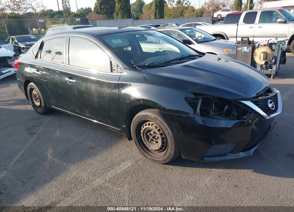 2016 NISSAN SENTRA SV VIN: 3N1AB7APXGY277423