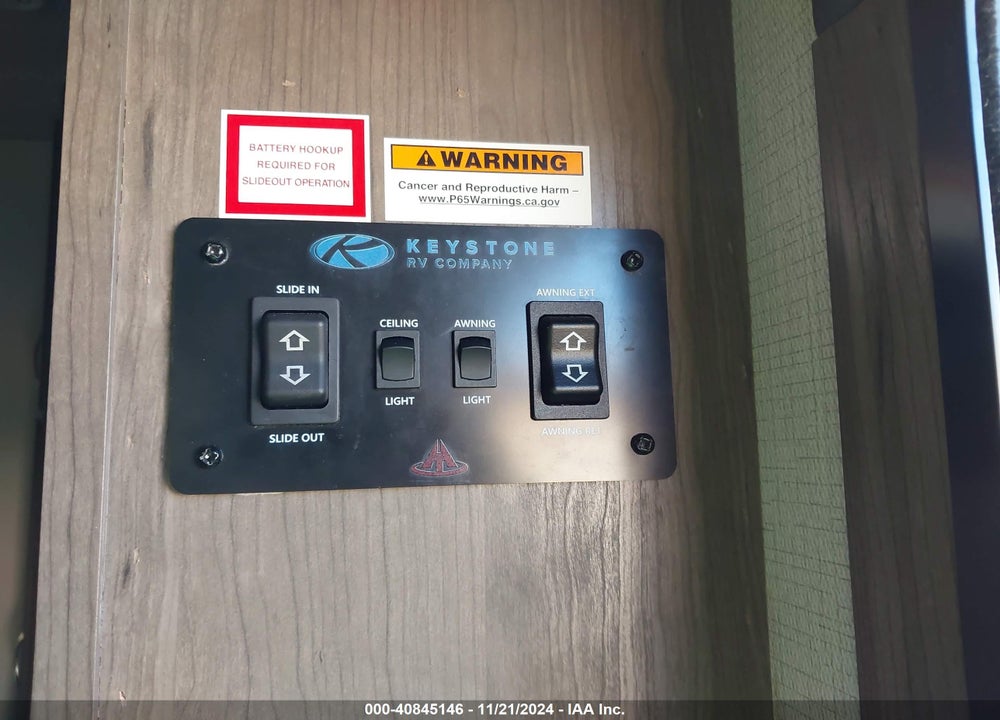 2023 KEYSTONE TRAVEL TRAILER VIN: 4YDFCGJ28PV506437