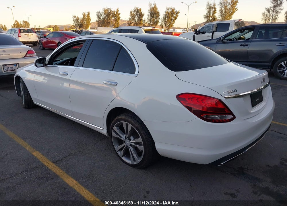 2016 MERCEDES-BENZ C 300 LUXURY/SPORT VIN: 55SWF4JBXGU130054