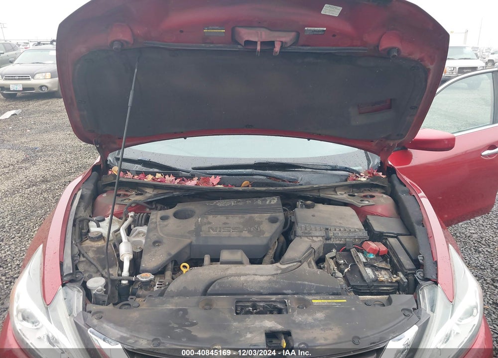 2016 NISS ALTIMA S VIN: 1N4AL3APXGN326724
