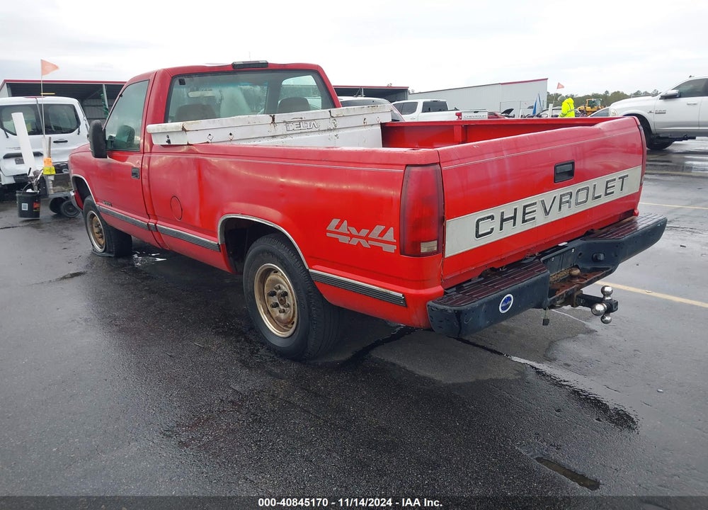 1995 CHEVROLET GMT-400 K1500 VIN: 1GCEK14Z2SZ278573