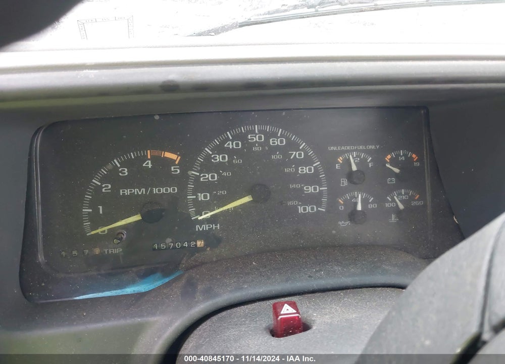 1995 CHEVROLET GMT-400 K1500 VIN: 1GCEK14Z2SZ278573