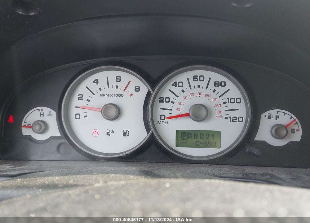 2006 FORD ESCAPE XLS/XLS MANUAL VIN: 1FMYU02Z46KA29545