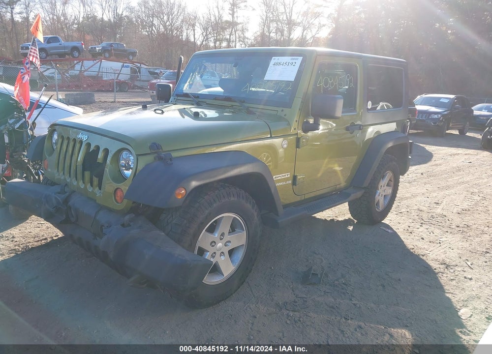 2010 JEEP WRANGLER SPORT VIN: 1J4AA2D16AL202027