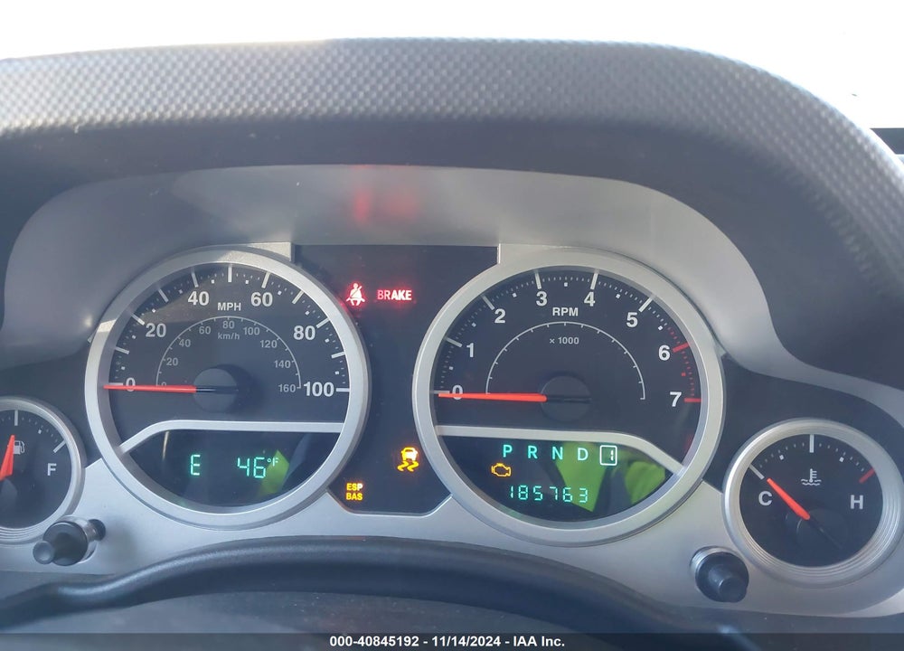 2010 JEEP WRANGLER SPORT VIN: 1J4AA2D16AL202027