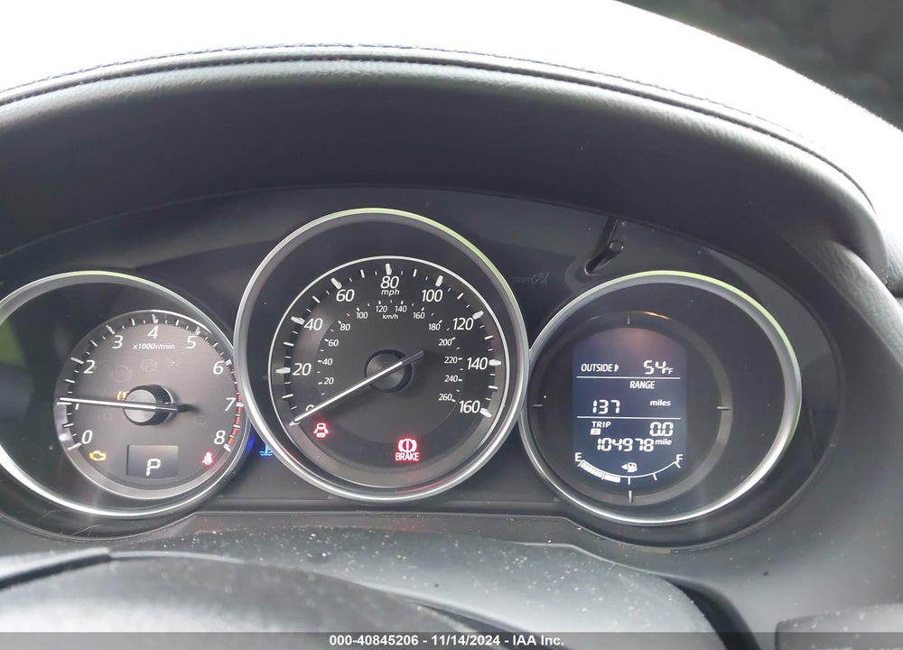 2016 MAZDA 6 I TOURING VIN: JM1GJ1V54G1439115