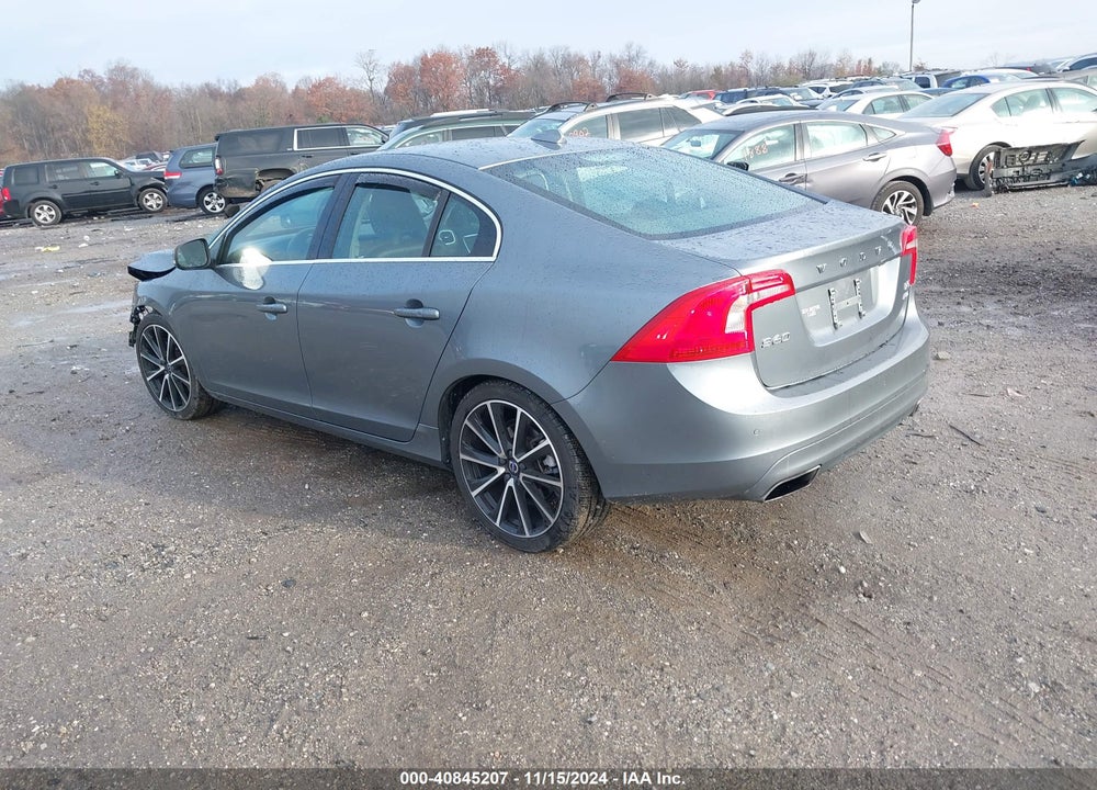 2016 VOLVO S60 T5 PREMIER VIN: YV1612TK9G2412362