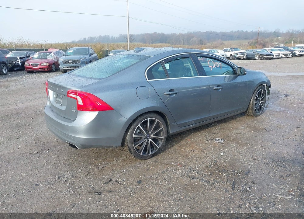 2016 VOLVO S60 T5 PREMIER VIN: YV1612TK9G2412362