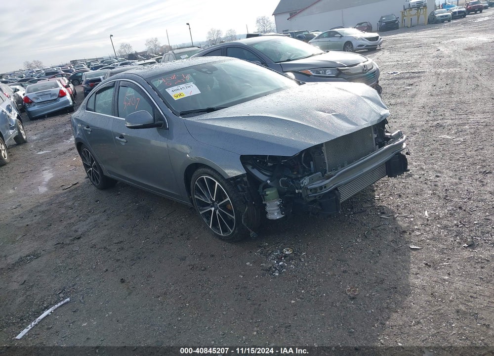 2016 VOLVO S60 T5 PREMIER VIN: YV1612TK9G2412362