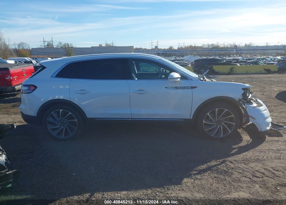 2021 LINCOLN NAUTILUS RESERVE VIN: 2LMPJ8KP6MBL05270