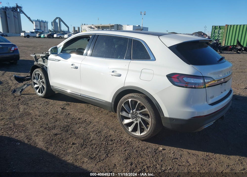 2021 LINCOLN NAUTILUS RESERVE VIN: 2LMPJ8KP6MBL05270