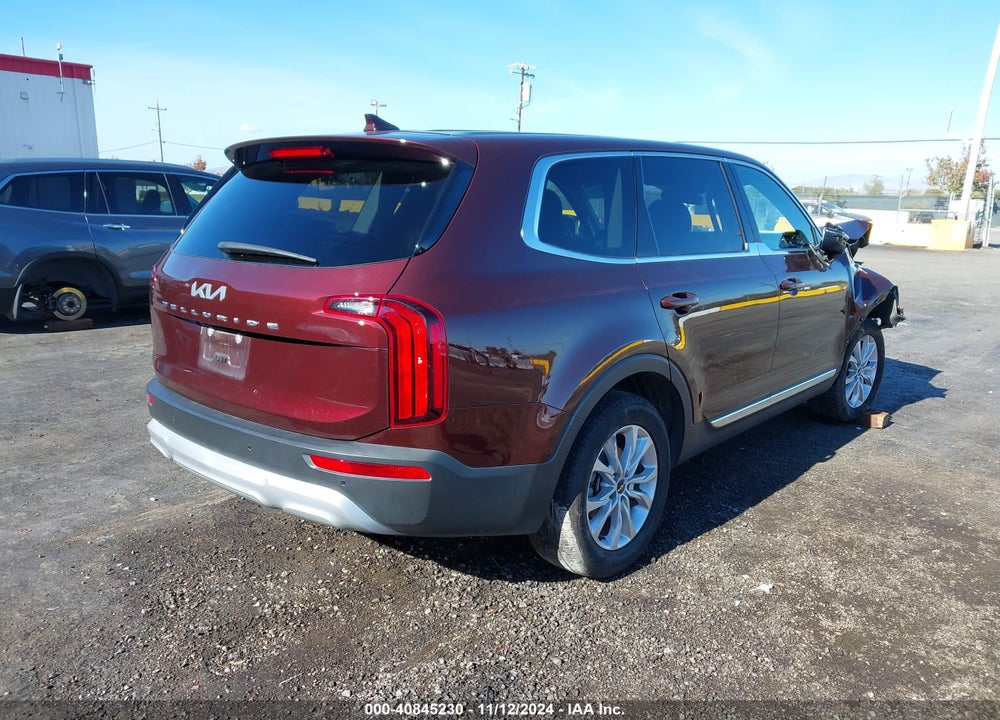 2022 KIA TELLURIDE LX VIN: 5XYP24HCXNG304002