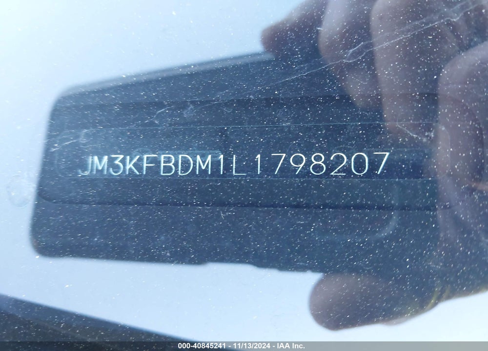 2020 MAZDA CX-5 VIN: JM3KFBDM1L1798207